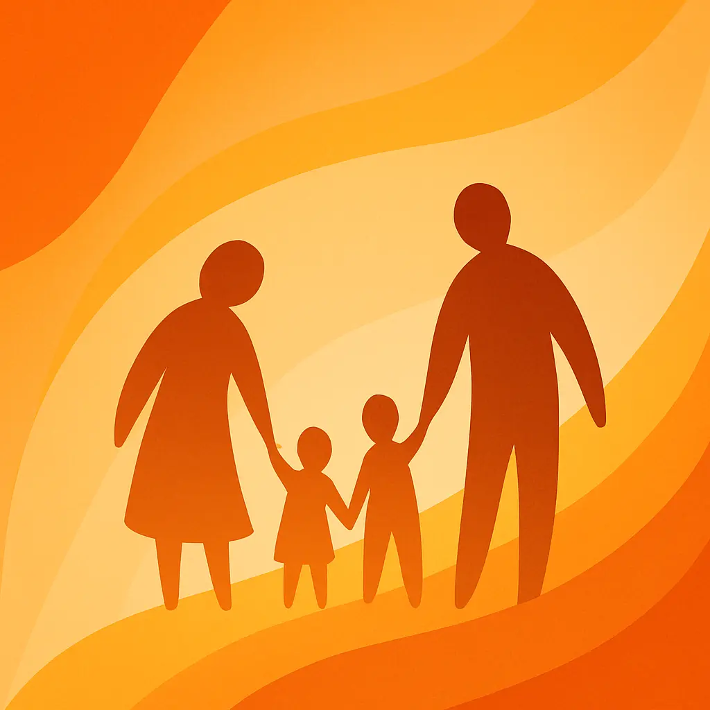 Ilustração da área de Direito de Família